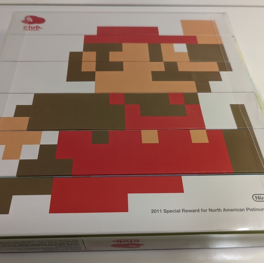 Mario And Friends Pin Button Badges Set 2011 Club Nintendo Platinum Reward